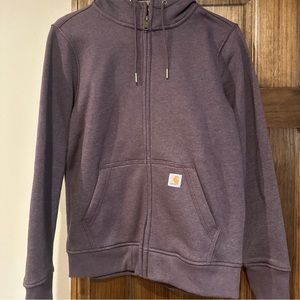 Purple zip up carhartt